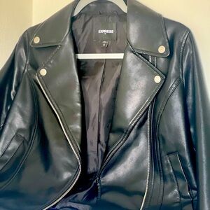 Express leather jacket